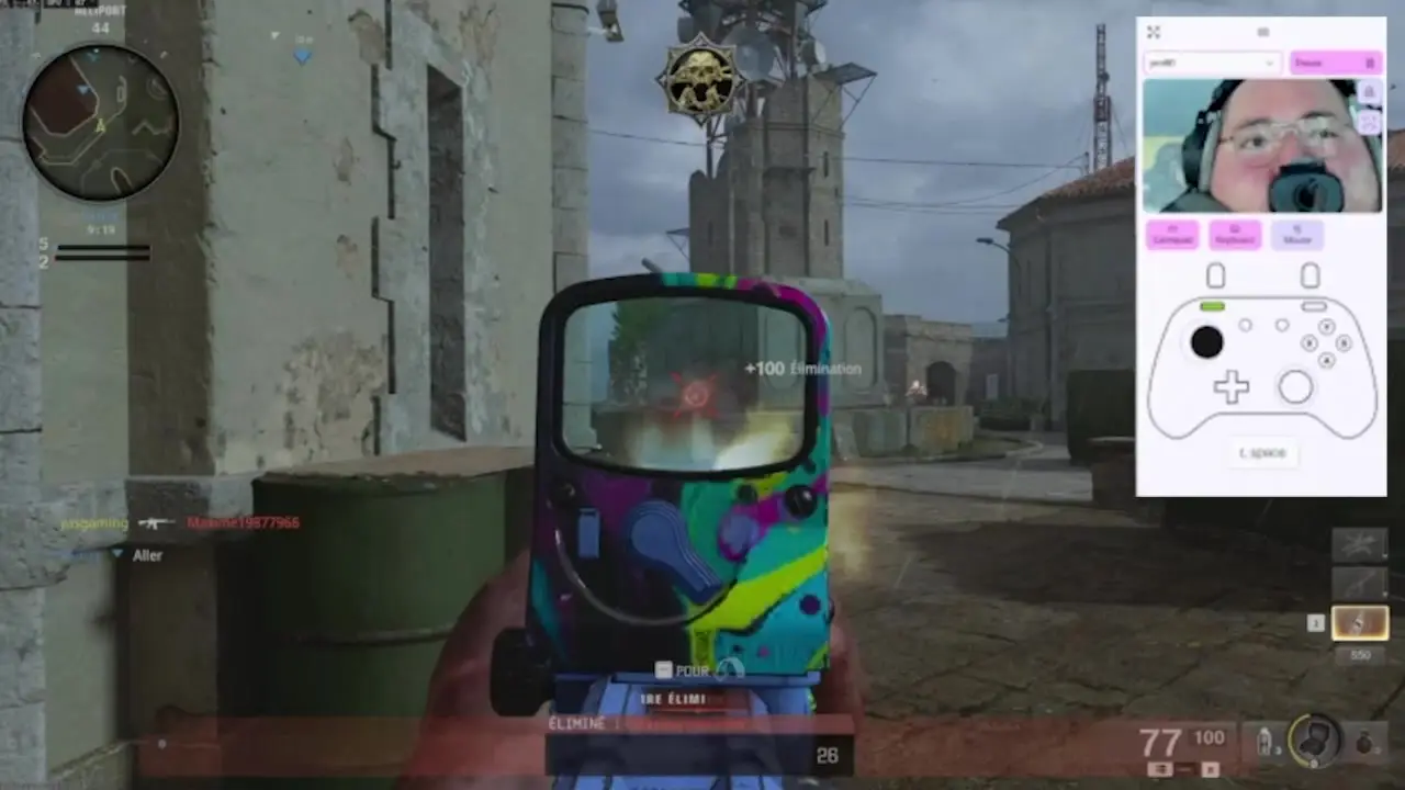 PlayAbility turning head movement into game controls during gameplay