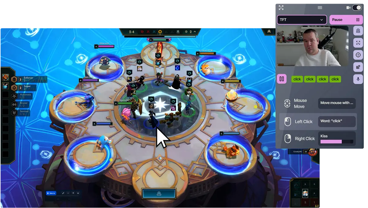 Head tracking mouse using only a webcam